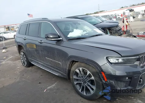 2021 Jeep Grand Cherokee L Overland 4X4 z USA, uszkodzony, nr VIN 1C4RJKDG4M8181957